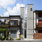 東京都、根津の狭小住宅「大きなすきまのある生活」1