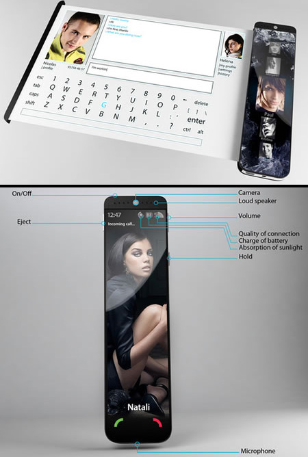 Futuristic Cell Phone Concepts