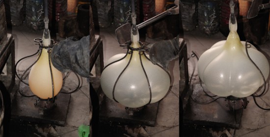 にんにくの形をした照明「Garlic Lamp」