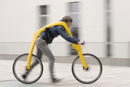 ある意味近未来的な自転車