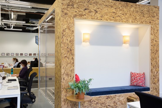 ダブリンの会社Airbnbのクリエイティブなオフィス