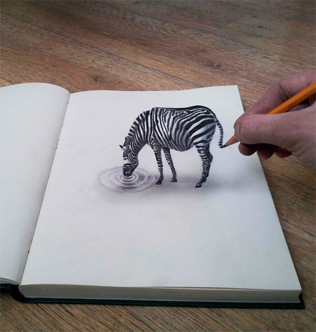 オランダ人アーティストRamon Bruin氏による3D Drawing