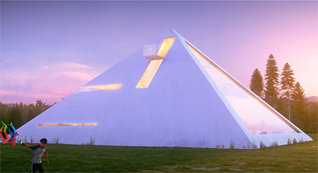ピラミッドの家