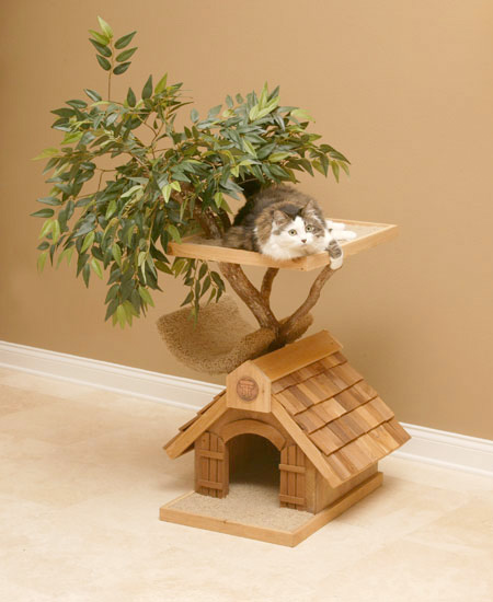 猫のためのツリーハウス