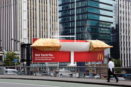 マクドナルドの広告